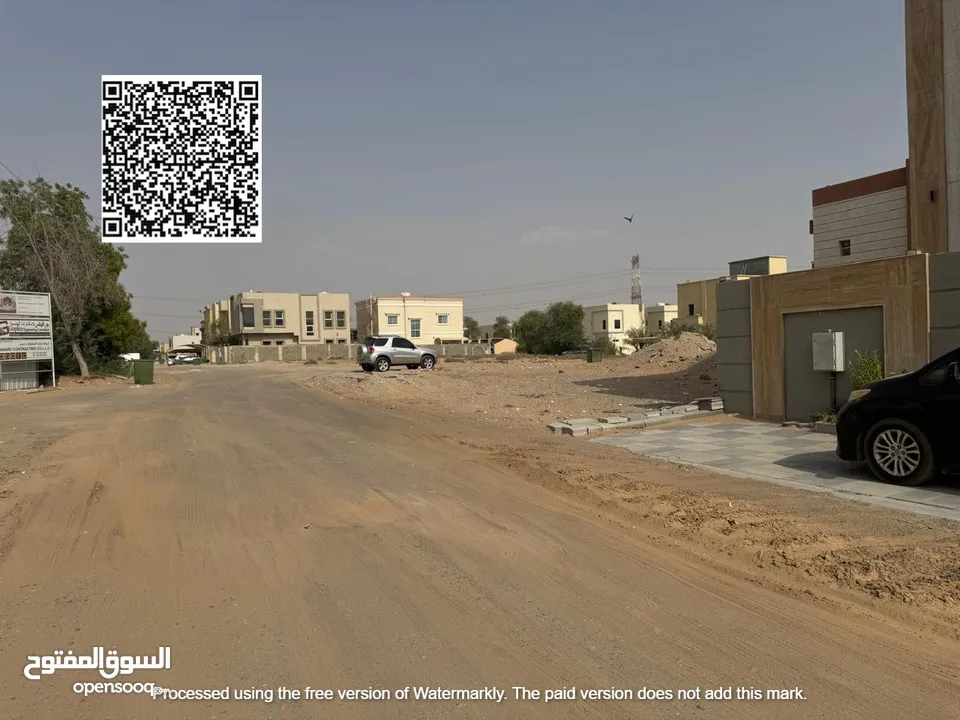 للبيع ارض سكنى زاويه شارعين ثالث قطعه من شارع