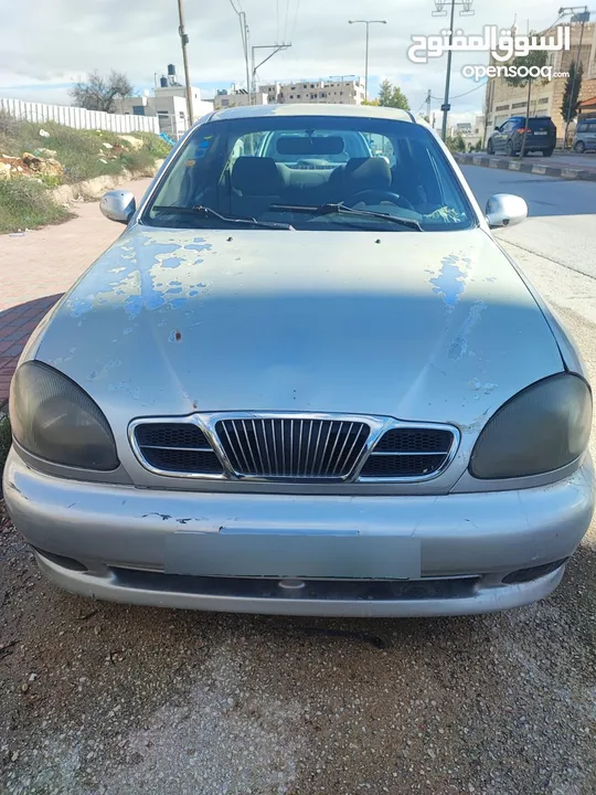 دايو لانوس مرخص مأمن 2002 ب 15 الف