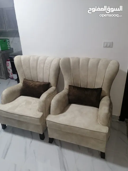 طقم كنب للبيع جديد غير مستخدم