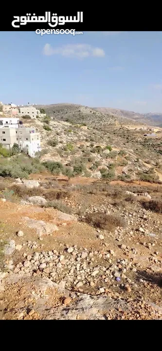 قطعة أرض مميزة بإطلالة خلابة في قرية عبوين – رام الله