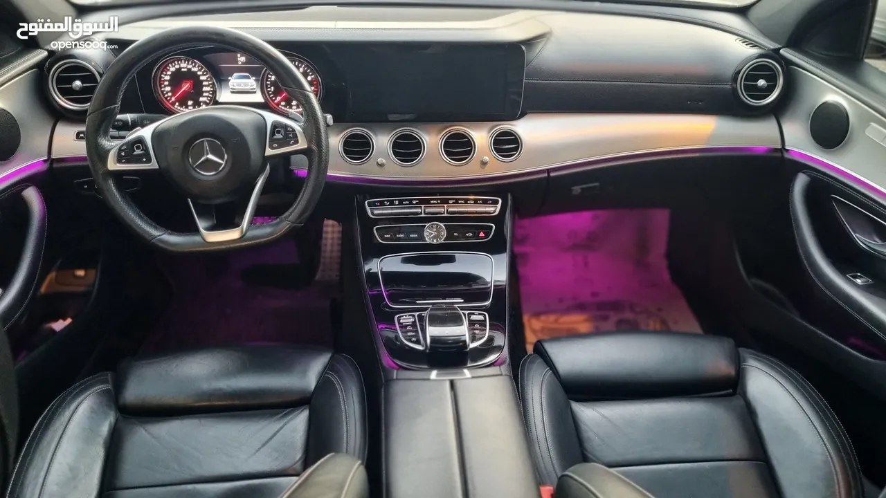 Mercedes Benz E200- AMG Full option دهان شركة فل اوبشن مميزة جدا جدا