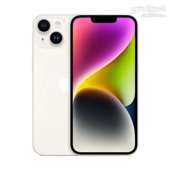 متوفر جديد ايفون 14 //  ( iphone 14 (128 GB new