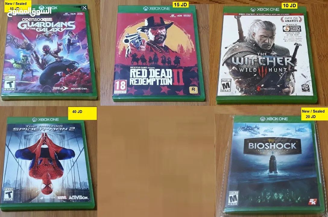 اجمل سيديات اكسبوكس ون اكسبوكس 360  XBOX360 XBOX ONE OG Games