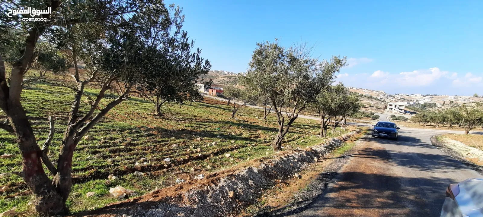 بسم الله الرحمن الرحيم  ارض للبيع في رجم شوف بالقرب من شفابدران مساحه 850م2 على شارعين جميع الخدمات