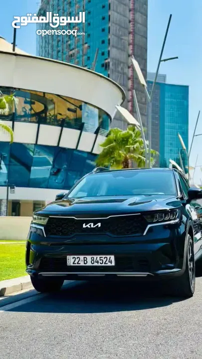 كيا سورنتو وارد امريكي موديل 2022 X-LINE S   IA SORENTO X-LINE S 2022 BLACK