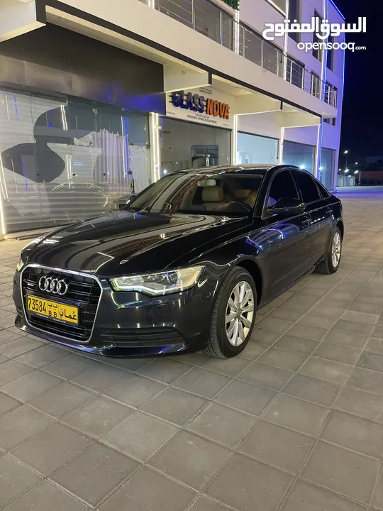 اودي A6 وكالة عمان 2014 للبيع Audi A6 for sell 2014