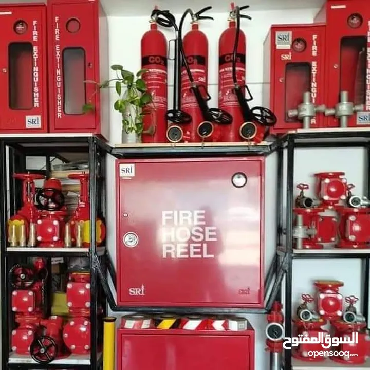 انظمة معدات السلامة العامة طفايات الحريق  اجهزه إنذار الحريق اجهزه إنذار السرقه