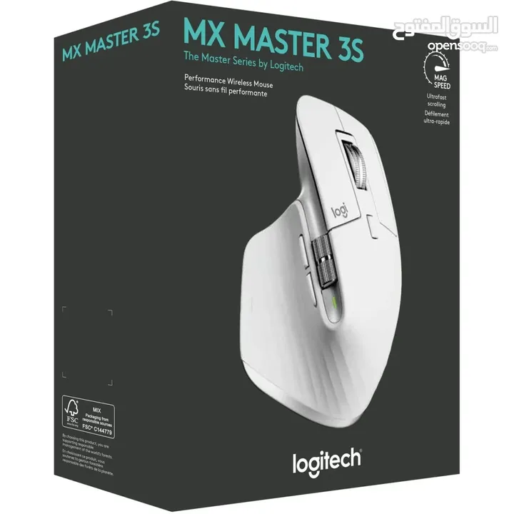 Logitech MX Master 3S Wireless Performance Mouse
