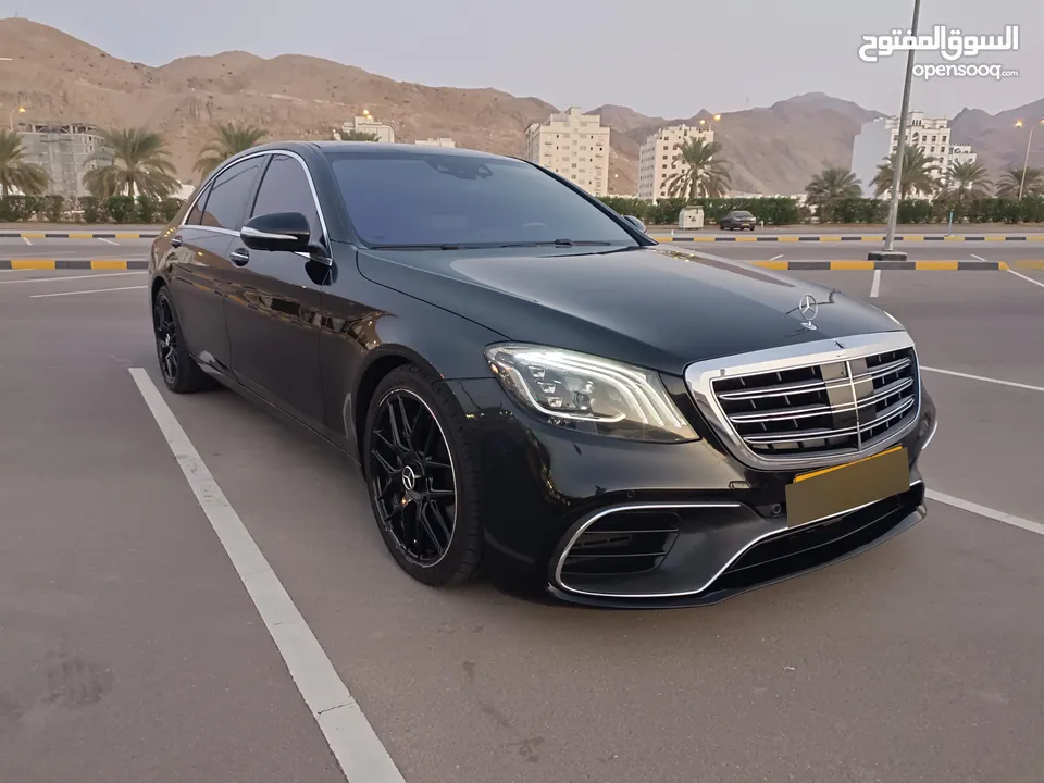 فرصه مرسيدس S550 محول الى 2020 S63