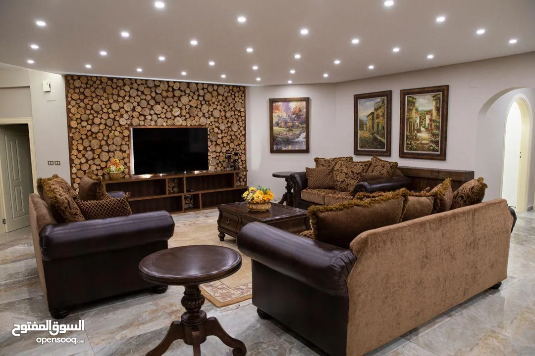 شقة مفروشة فاخرة بتصميم عصري اعلان رقم (L100)