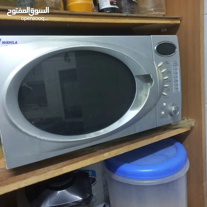 ميكرويف مستعمل نوع وناسا لون سلفر