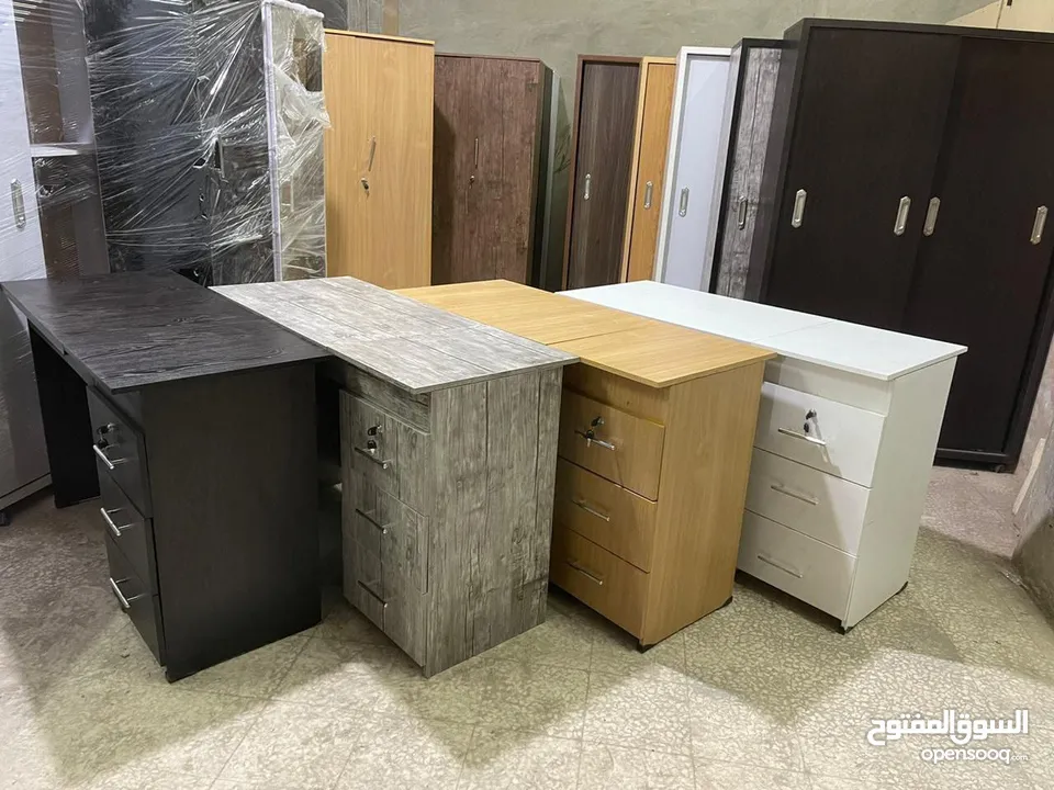 مكتب بوجدة إدراج وضلفة قلاب Furniture oh mdf 2