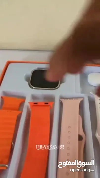 ساعة الترا الذكية – الإصدار الجديد بالحجم الكبير 49mm تفعيل صورتك كخلفية للشاشة  • تصميم أنيق