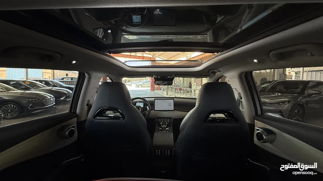 BYD_YUAN_PLUS_ADVANCED_2023  ممشى قليل 11500 كيلو فقط  فحص اتوسكور 94