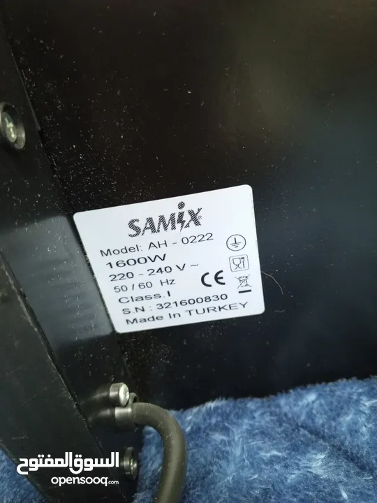 صوبة كهربا Samix 1600watt بحال الجديد