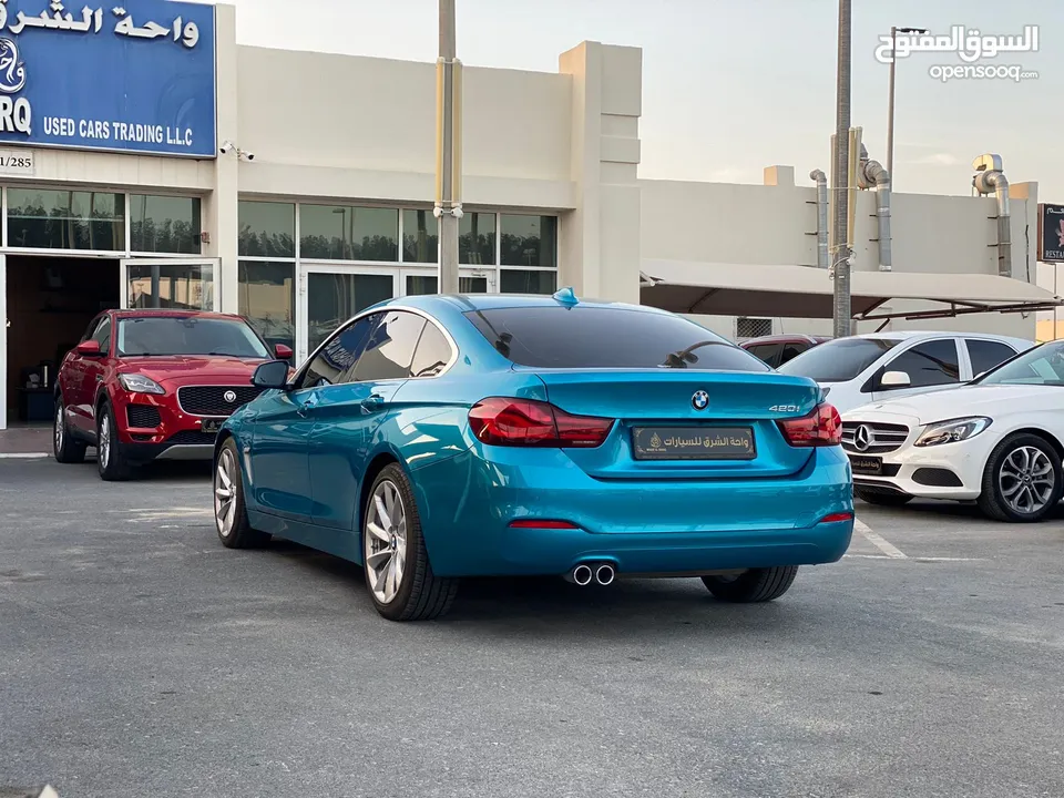 ‏ BMW 420i موديل :2020 بحالة ممتازة