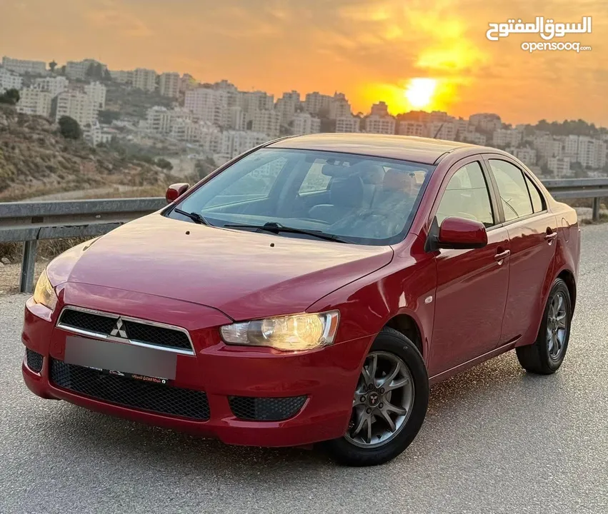 لانسر دفعه 18 وشكات 1350 فشهر 45 الف فقط فحص نخب اصل برايفت سياره بنايلون