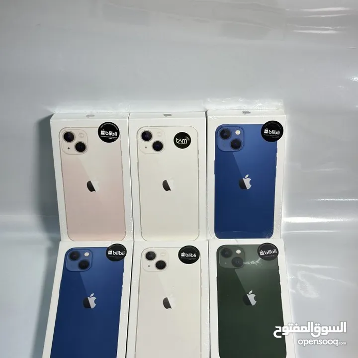 iPhone 13 128G جديد كفالة الشرق الاوسط جميع الالوان افضل سعر بالمملكة