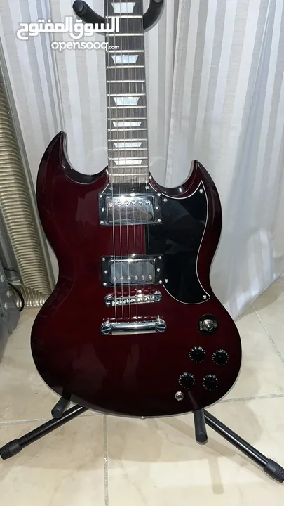 جيتار ‏ENCORE SG E69 ELECTRIC GUITAR CHERRY RED