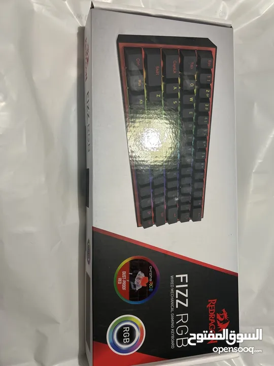 كيبورد redragon k617fizz-rgb