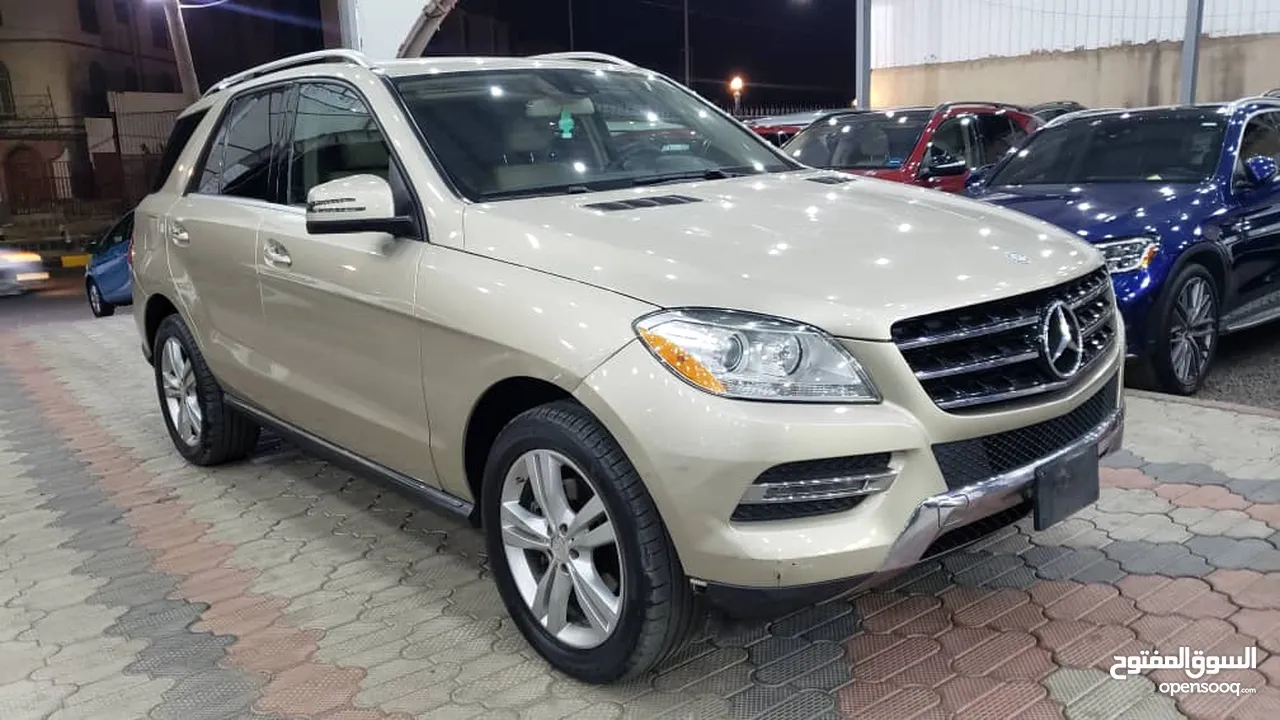 مرسيدس ML350-2013 فخامة والقوة والهنجمة فقط لاغير