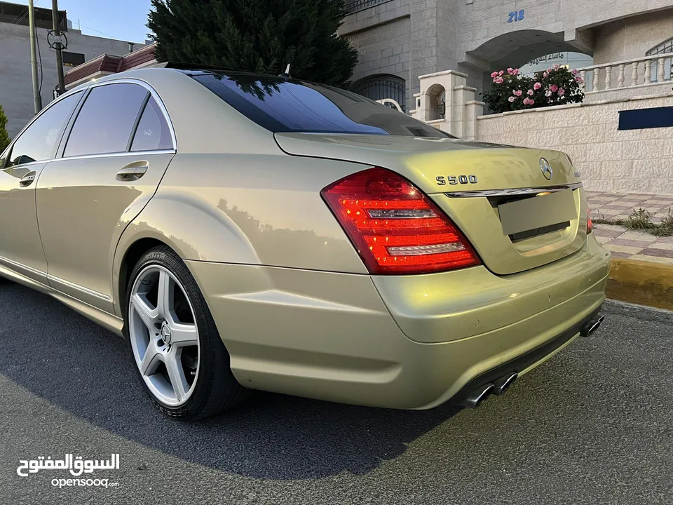 مرسيدس s500  مواصفات خاصه