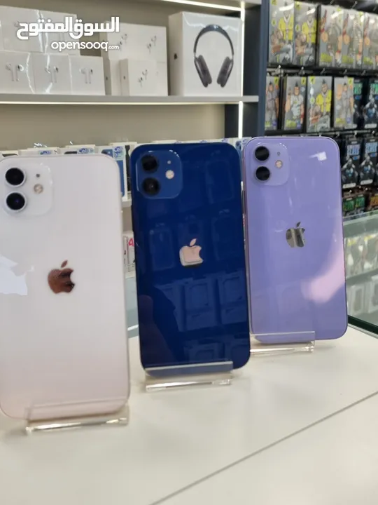 Iphone 12 مستعمل بحالة لجديد  آيفون 12 مستعمل 128