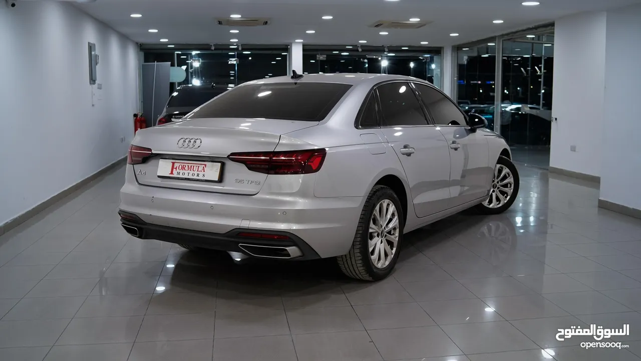 للبيع فقط Audi A4 موديل 2021 وكالة عمان تحت الضمان
