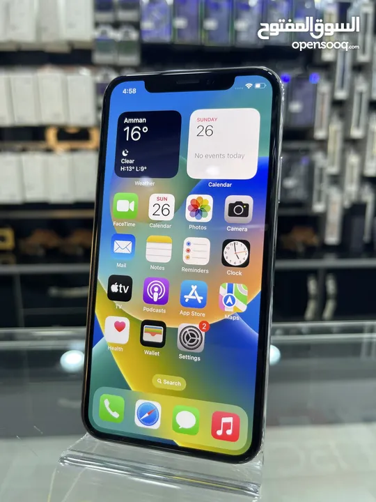 ‏iPhone 11 (64 GB) ايفون 11 مستعمل بحالة الوكالة  بطارية اصلية