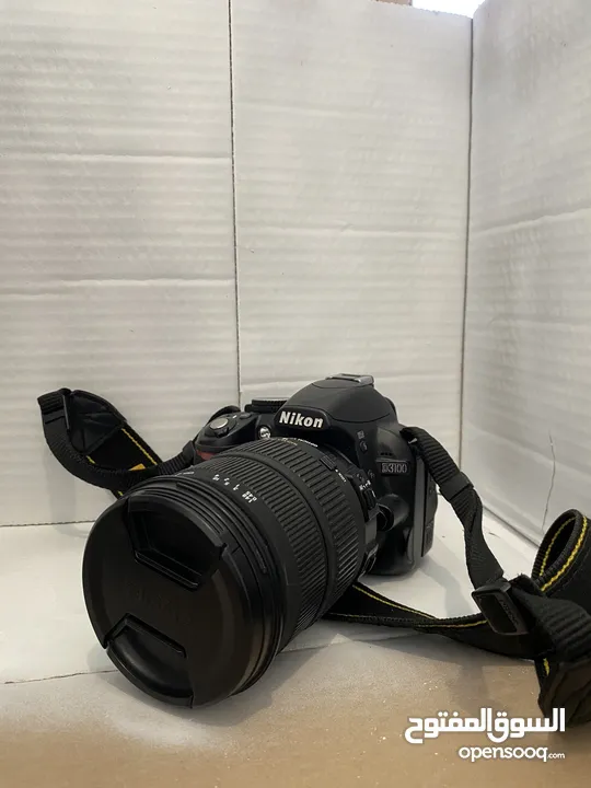 Sigma 18-200 mm f/3.5-6.5 DC OS HSM Lens + Nikon D3100 DSLR Kit — Excellent Conditions