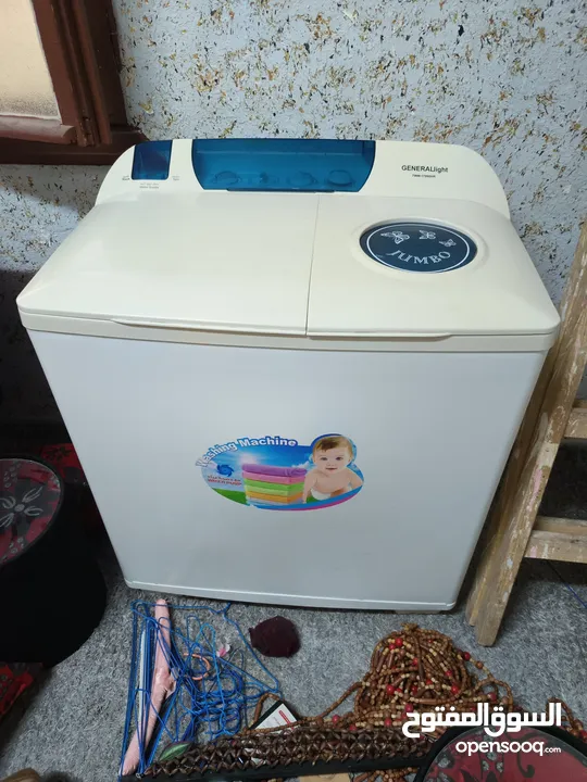 غساله حاله وكاله شغاله 100% 20 كيلو
