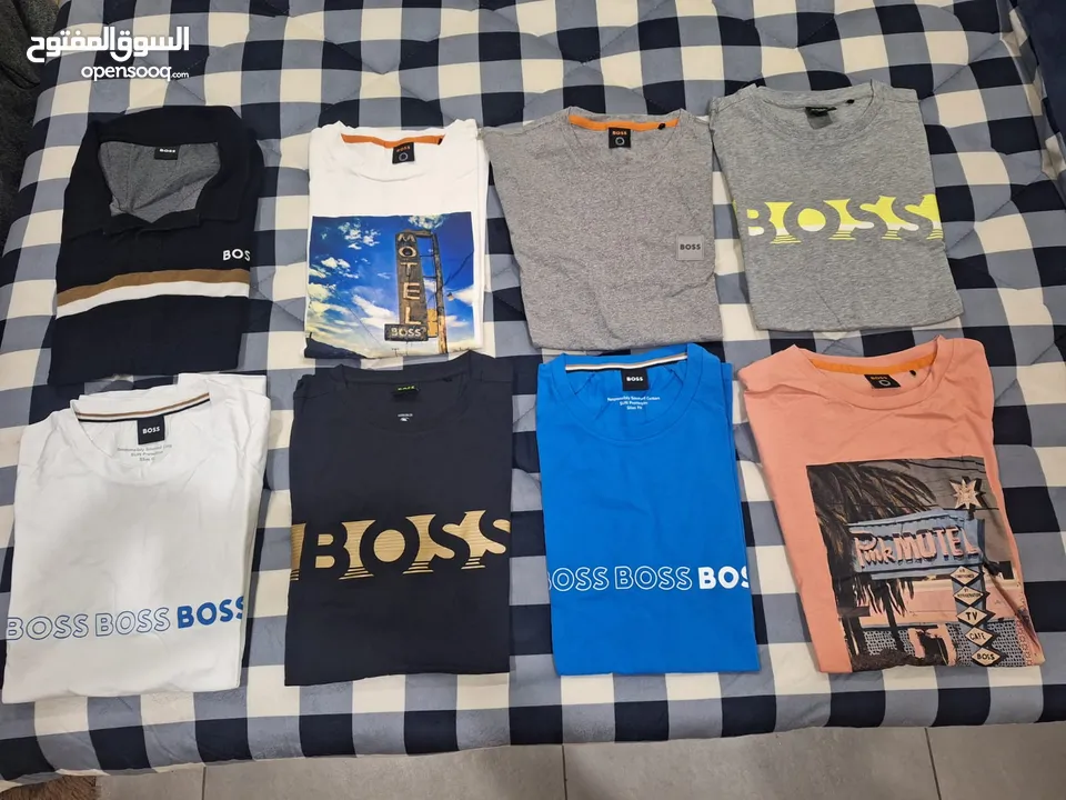 ملابس متنوعة ماركة BOSS الأصلية