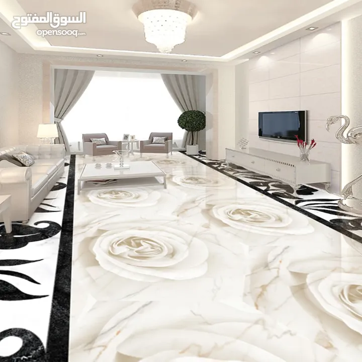 ارضيات ايبوكسي ثلاثيه الأبعاد