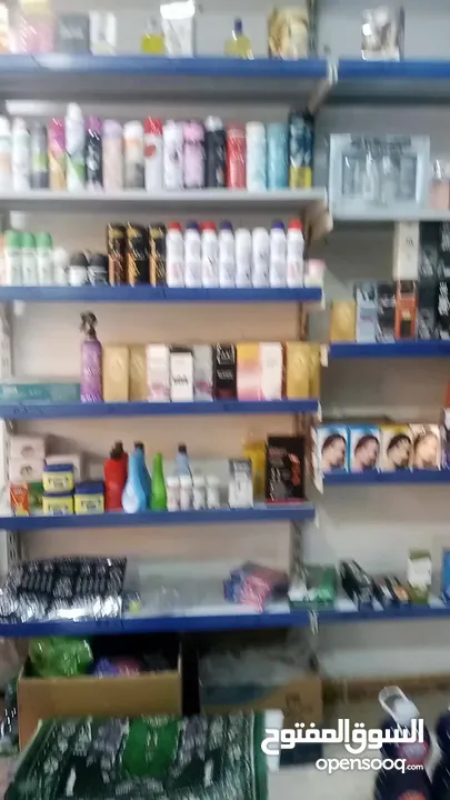 رفوف حديد سوبر ماركت