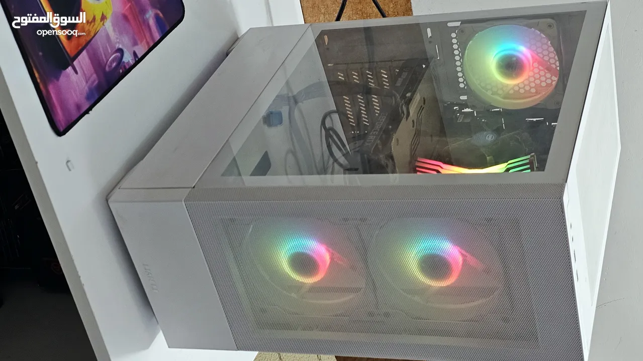 كيس للبيع I5_10400f  msi H510   zotacRtx 3060 12g Psu 750 watt Ram 16g Ssd 256 hdd 1tb Case 4fan rgb