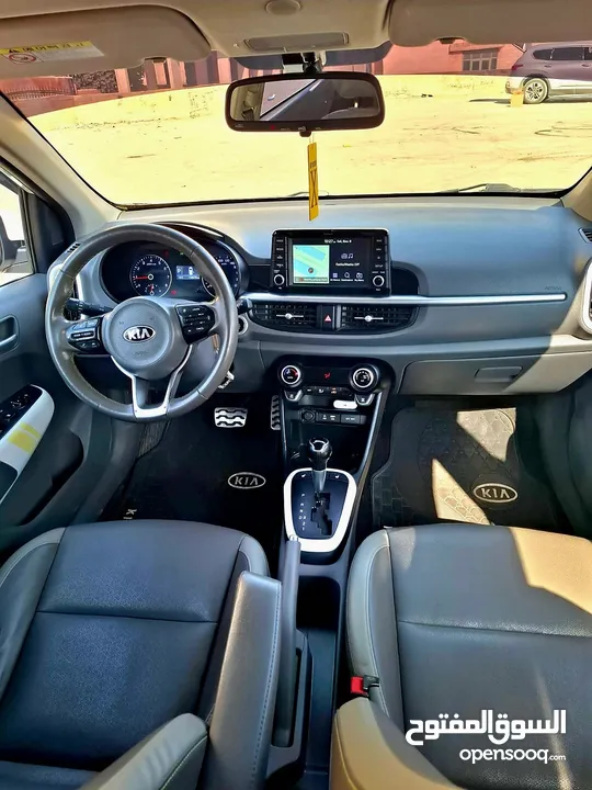 كيا بيكانتو 2020 GT line دهان الشركة  فل اضافات