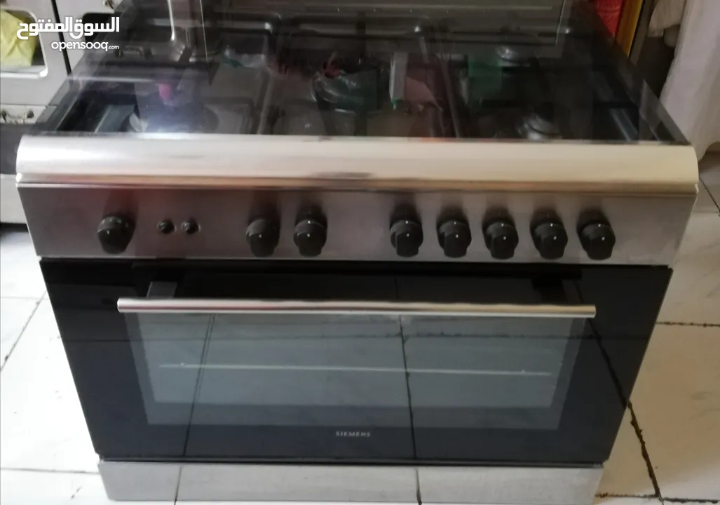 Siemens cooking range 5 burner