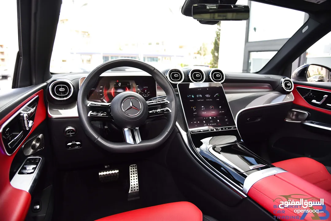 مرسيدس جي ال سي مايلد هايبرد 2023 Mercedes GLC 200 4MATIC AMG Line