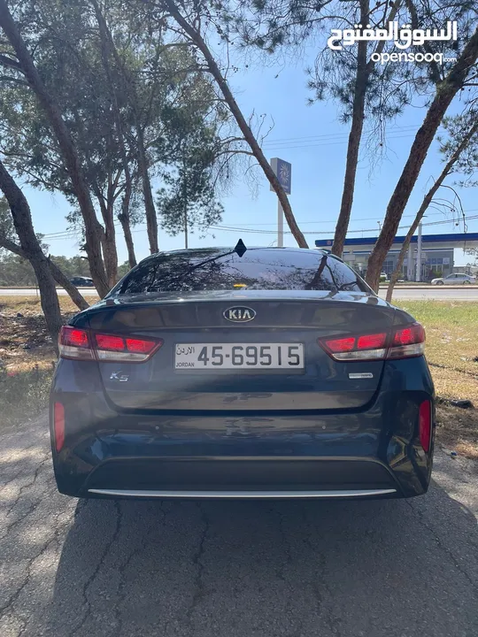 kia k5 وارد كوري  ممشى 55 الف كيلو  فحص كامل