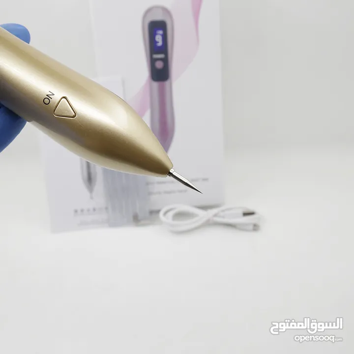 قلم البلازما جهاز ازالة الوشم و النمش و الزوائد والحميه و العناية بالبشره جهاز البلازماج شاشه وشحن