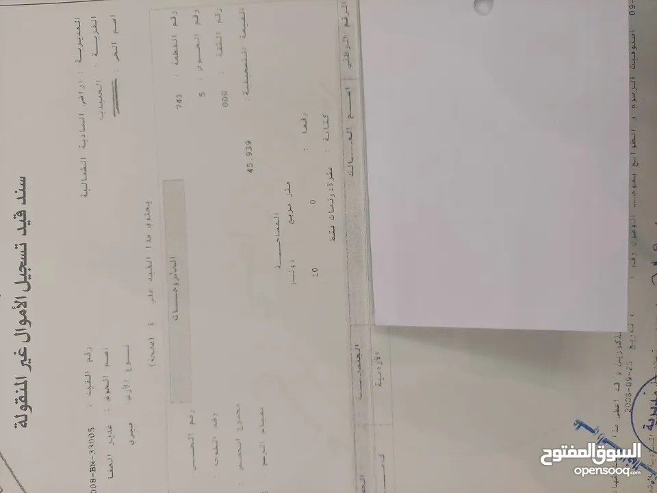 ارض مميزة في المفرق اقل من نصف سعر التكلفة قرية الحميدية حوض غدير الصفا