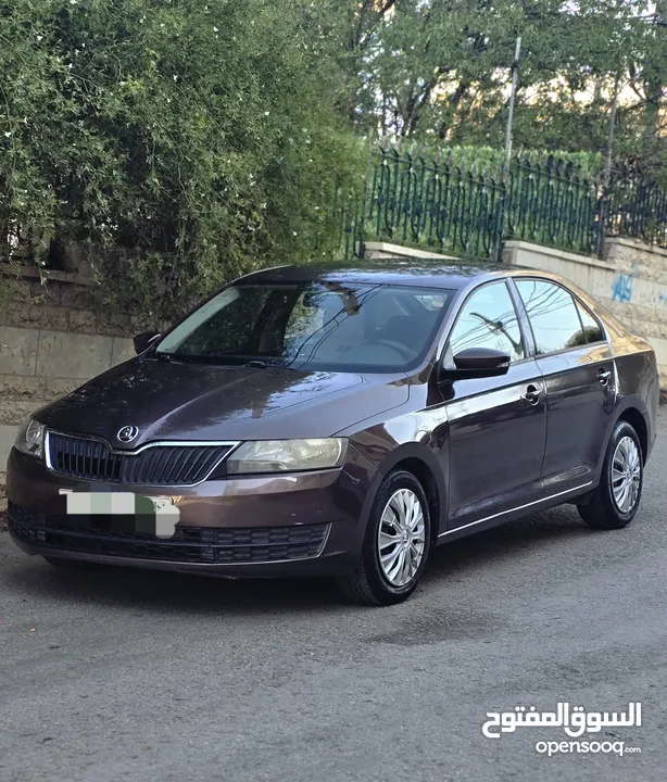 سكودا رابيييد 2018 بنزين اتومات سعررر فررروم