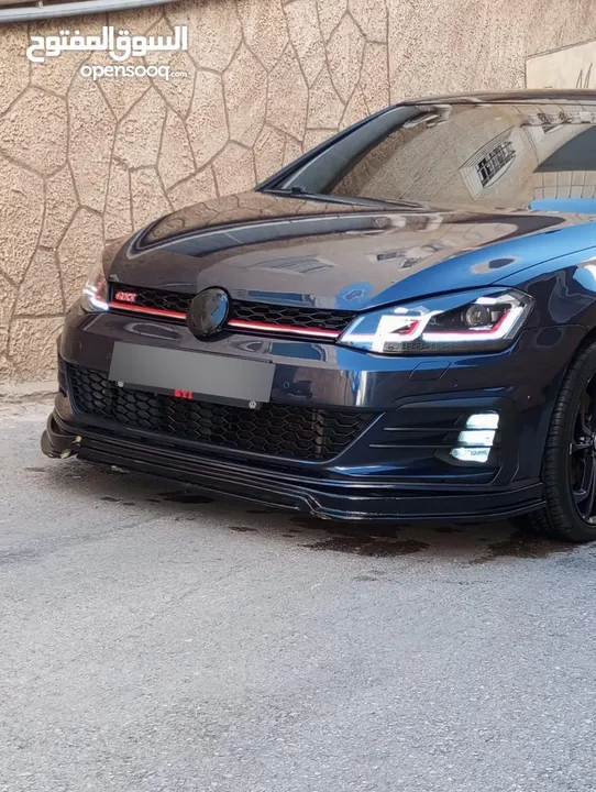 جولف TSI جنط ار  متور نضيف ما بنقص ولا غرام زيت   لوديترات جديده شركه جير اصلي مطقمه جتي اي 2019