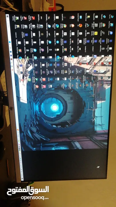 شاشة كمبيوتر HP سلم 27 بوصه