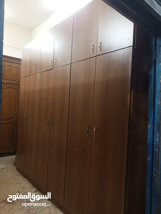 خزاين 6 درف طابقين خشب لاتيه وزان تفصيل 18