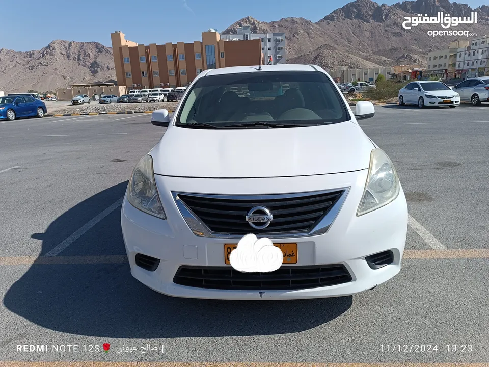 Nissan sunny Model 2014