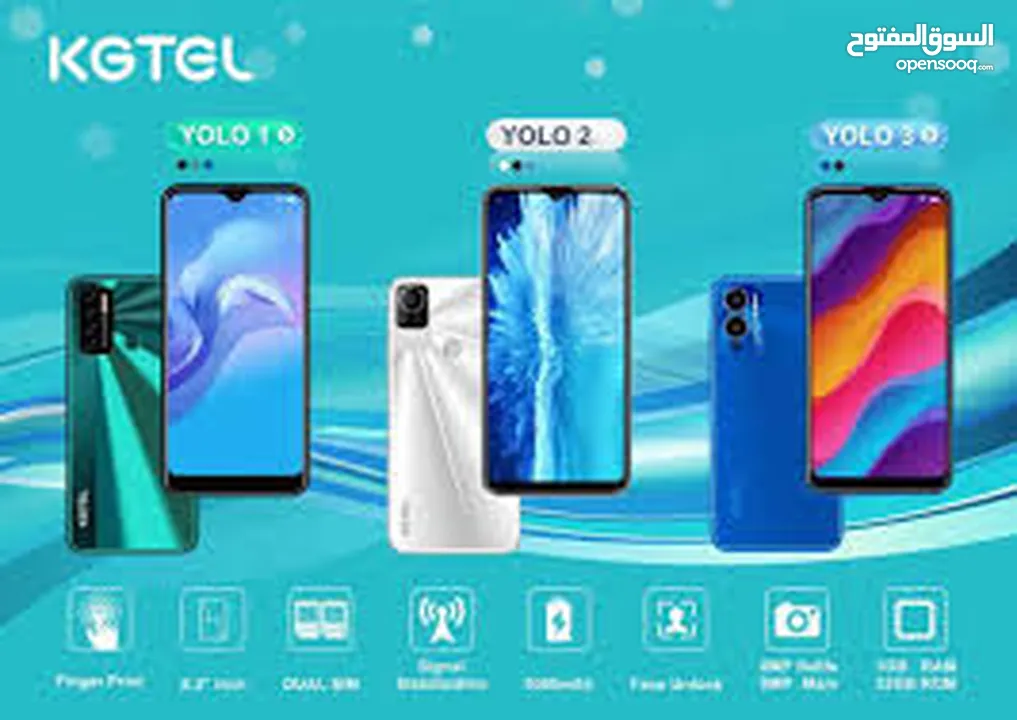 KGTEL YOLO 1 ( 32 GB ) / 1 RAM NEW /// كاجيتيل يولو 1 ذاكرة 32 الجديد