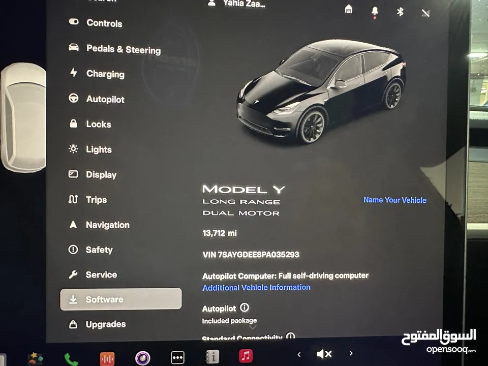 ‎تيسلا Y موديل 2023  - Full Black Edition     Dual Motor - Long Range فحص 4 جيد بدون ملاحظات