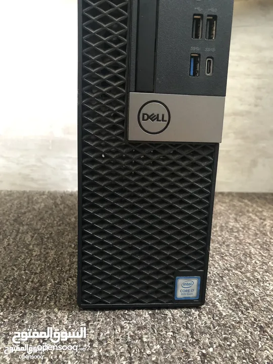 كمبيوتر مكتبي (مني) i7 الجيل الثامن مع 32 رام ddr4 قليل الاستخدام للدراسة والشغل والالعاب الخفيفة