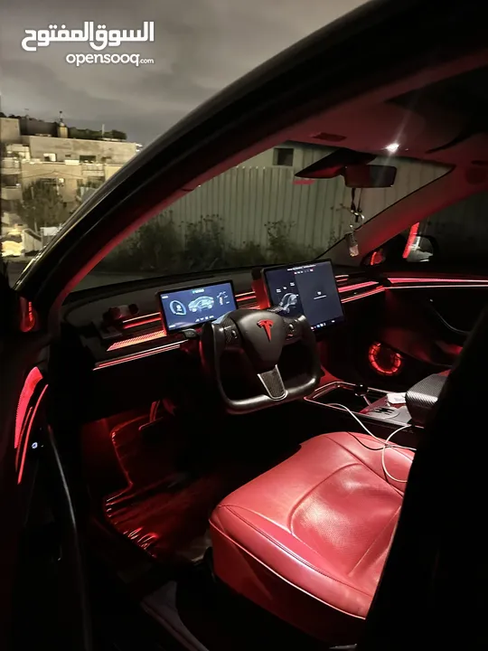 Tesla model 3  premium long range dual  motor 2021 auto score 85  تسلا موديل 3 دويل موتر لونج رينج